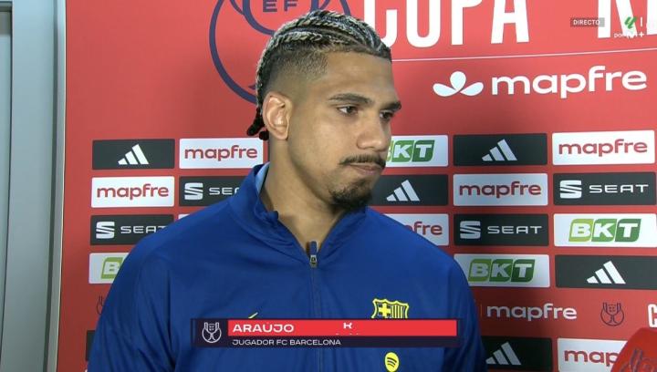  阿劳霍：首回合挖的坑太大；照这么踢下去我们能拿联赛和欧冠 新闻 阿劳霍：首回合挖的坑太大；照这么踢下去我们能拿联赛和欧冠 新闻