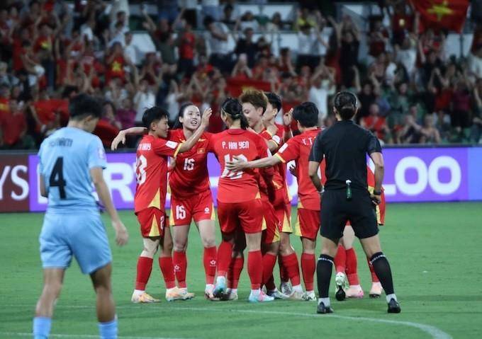  越媒：女足亚洲杯首战击败印度后，越南足协奖励越南女足5亿越南盾 新闻 越媒：女足亚洲杯首战击败印度后，越南足协奖励越南女足5亿越南盾 新闻