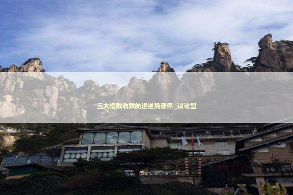 三大指数收跌航运逆势涨停_议论型