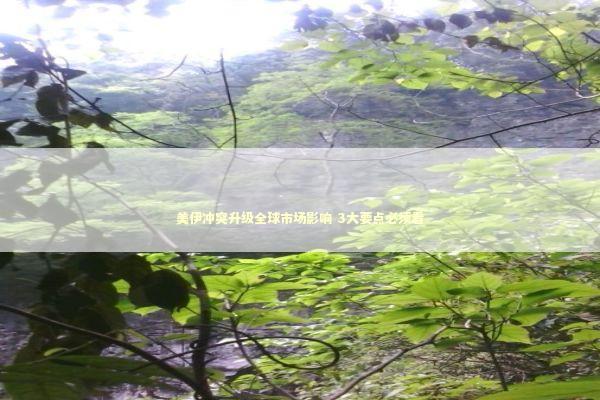 美伊冲突升级全球市场影响 3大要点必须看