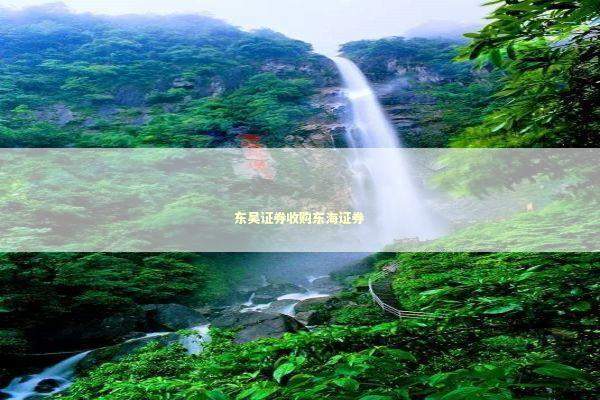 东吴证券收购东海证券 新闻