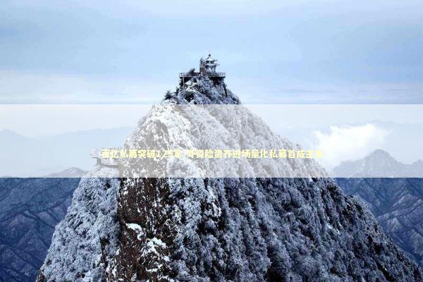 百亿私募突破125家 外资险资齐进场量化私募首成主角