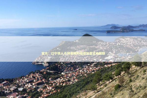 官方：辽宁铁人小将吴明屿租借加盟定南赣联 新闻