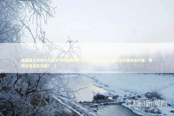 美国富兰克林与马歇尔学院副教授YevaNersisyan：主权货币国家的约束：财政还是真实资源？_1 新闻