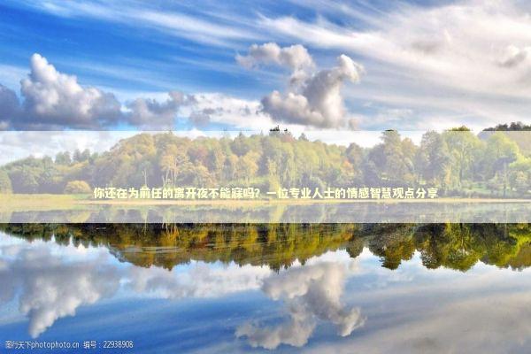 你还在为前任的离开夜不能寐吗？一位专业人士的情感智慧观点分享 新闻